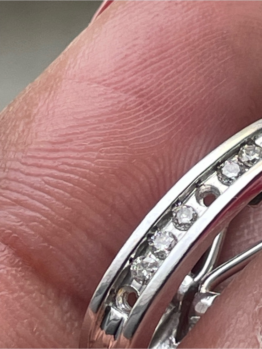 Real! 14kt Gold Diamonds Earrings - Picture 13 of 14